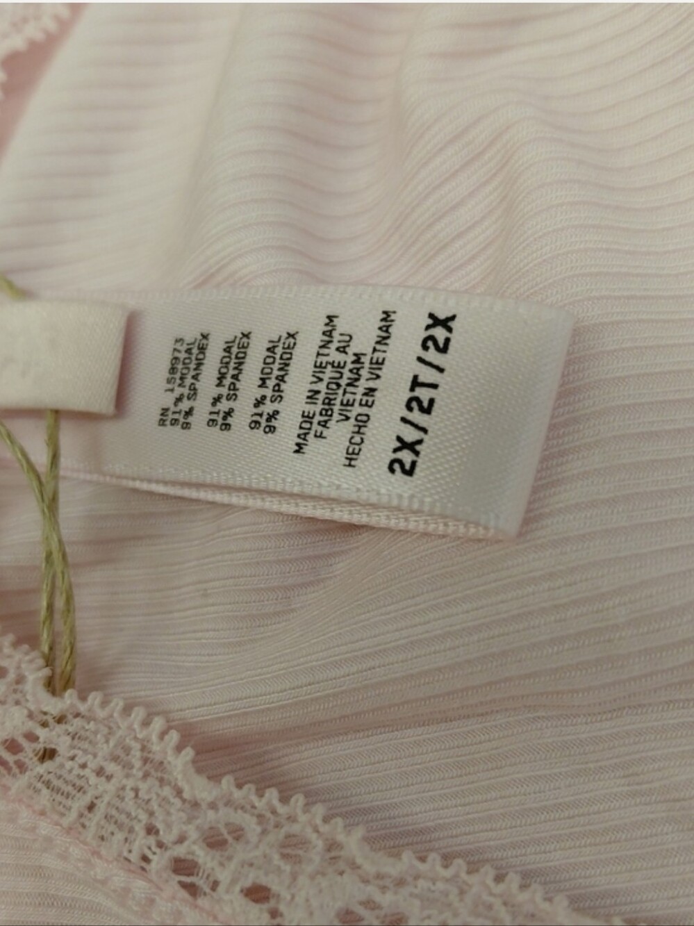 PRICE INCREASE ⬆️ 9/4 Nwt SKIMS Soft Lounge Lace Scoop Neck Cherry Blossom Pink - Picture 8 of 14